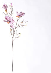 Supergreens Plantă artificială Magnolia, 104 cm, flori violet, SUPERGREENS