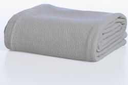 Nef Nef Homeware Pătură bumbac pat dublu 230x250 cm, Nef-Nef Elements, gri Patura