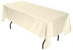 DHome Față de masă dreptunghiulară DHome Damasc Plain 150x220 cm crem, 12 persoane Fata de masa