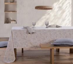 Nef Nef Homeware Față de masă dreptunghiulară din bumbac, Nef Nef Homeware VISTA, 150x250 cm, bej cu imprimeu floral Fata de masa