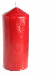 Luxodor Candles Lumânare decorativă cilindrică din parafină, Luxodor, 8x20 cm, roșu