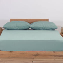 Nef Nef Homeware Cearceaf pat cu elastic 160x200 cm bumbac Jersey Nef-Nef mint