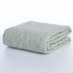 Nef Nef Homeware Cuvertură de pat matlasată 2 persoane 230x240 cm, bumbac, Nef-Nef Zinovia, mint