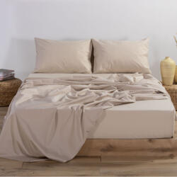 Nef Nef Homeware Cearceaf pat Queen Size 240x270 cm bumbac Nef-Nef Basic bej