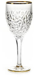 Bohemia Jihlava 1845 Set 6 pahare cristal Bohemia Nicolette Goblet Gold 320ml Pahar
