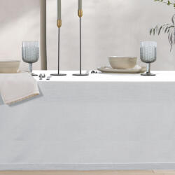 Nef Nef Homeware Față de masă dreptunghiulară Nef Nef din bumbac, 150x180 cm, albă Fata de masa