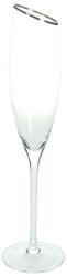 Andrea Fontebasso Set 6 pahare pentru sampanie Andrea Fontebasso Margot, Sticla, 190 ml, Transparent/Auriu Pahar