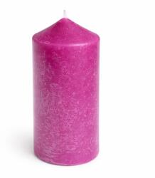 Luxodor Lumânare decorativă cilindrică din parafină, Luxodor, 6x15 cm, mov închis