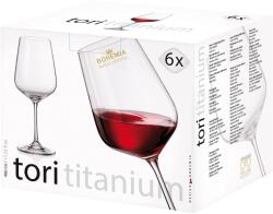 Bohemia Royal Crystal Set 6 pahare cristal Bohemia Tori Titanium 490ml Pahar
