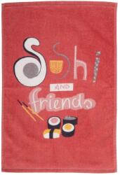 Nef Nef Homeware Prosop bucătărie bumbac Velour Sushi, 40x60 cm, Nef Nef terra