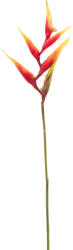 Supergreens Floare artificială Heliconia Bird of Paradise, 86 cm, portocaliu, SUPERGREENS