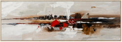 Imageland Tablou canvas cu ramă 50x150 cm, abstract, Imageland Curage