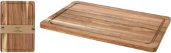 Koopman Tocător lemn de acacia Koopman, maro, 37x25x1.6 cm Tocator