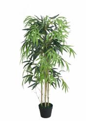 Supergreens Plantă artificială Bambus Bamboo Tree, 120 cm, cu ghiveci, trunchi natural, SUPERGREENS