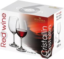 Bohemia Royal Crystal Set 6 pahare cristal Bohemia Cristallin 450ml Pahar