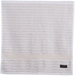 Nef Nef Homeware Prosop de față alb 50x100 cm, 100% bumbac, Nef-Nef Elements-Elgyn, țesătură în relief Prosop