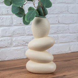 Global Store Vază decorativă din ceramică Global Store Piatra, bej