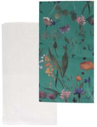 Andrea Fontebasso Set 2 prosoape bucătărie bumbac Flora, 50x70 cm, Andrea Fontebasso multicolor