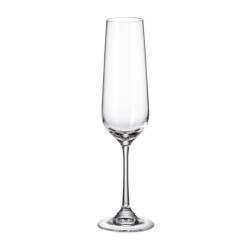 Crystal Bohemia Set 6 pahare sampanie cristal Bohemia Strix 200 ml Pahar