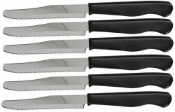 Tognana Set 6 cuțite de masă Tognana Mythos, mâner negru
