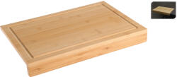 Koopman Tocător cu margine din bambus Koopman, maro, 35x24x1.2 cm Tocator
