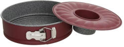 Tognana Formă tort rotundă 26 cm cu inel detașabil, oțel, roșu, Tognana Sweet Cherry