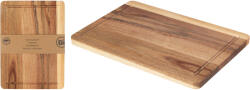Koopman Tocător lemn de acacia Koopman maro, 28.2x20x1.6 cm Tocator
