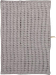 Nef Nef Homeware Prosop bucătărie bumbac gofrat Nef Nef Wafflow, 45x68 cm, gri închis