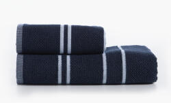 Nef Nef Homeware Set prosoape baie 50x90 și 70x140 cm, 2 piese, 100% bumbac, Nef-Nef Yacht Club Sea Coast, albastru Prosop