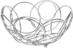 Koopman Fructieră din metal cromat 26.5 cm, rotundă, Koopman Castron