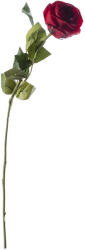 Supergreens Floare artificială trandafir roșu, 57 cm, SUPERGREENS