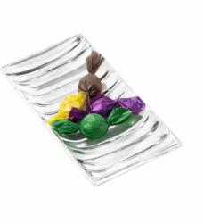 Moda Argenti Platou decorativ rectangular din rășină Moda Argenti, argintiu, 29.5 x 14.5 cm Tava