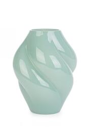 Bizzotto Vază decorativă din sticlă Bizzotto Daven, colecția Moderno, verde, 16x20 cm