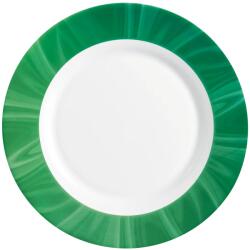 Bormioli Rocco Farfurie întinsă sticlă opal 23 cm Bormioli Rocco Careware Natura Verde