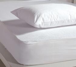 Nef Nef Homeware Protecție saltea impermeabilă cu elastic 160x200+30 cm, bumbac, Cotton Waterproof, 2 persoane, Nef-Nef, alb