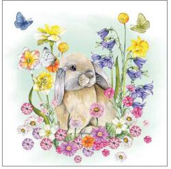 Ambiente Șervețele de masă din hârtie 33x33 cm Little rabbit Ambiente, 3 straturi, 20 buc