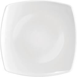 Bormioli Rocco Farfurie întinsă desert sticlă opal 17, 6 cm Bormioli Rocco Eclissi, alb