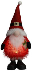 Koopman Decorațiune de Crăciun LED gnom Moș Crăciun Koopman Christmas Line H58 cm multicolor, corp luminos, pe baterii