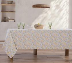 Nef Nef Homeware Față de masă dreptunghiulară Nef Nef Pearfect 140x240 cm, bej cu imprimeu pere și lămâi Fata de masa