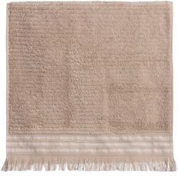 Nef Nef Homeware Prosop de baie 70x140 cm, 100% bumbac, Nef-Nef Satti, bej, cu franjuri Prosop