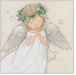 Ambiente Șervețele de masă din hârtie 33x33 cm Praying angel FSC, 3 straturi, Ambiente, 20 buc