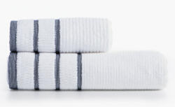 Nef Nef Homeware Set 2 prosoape baie alb, 50x90 și 70x140 cm, 100% bumbac, Nef-Nef Stern, colecția Yacht Club Prosop