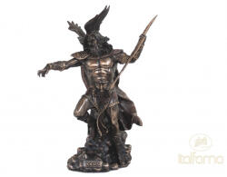 Italfama Decoratiune bronz Italfama Zeus cu Vultur si Fulger H50 cm