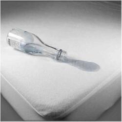 DHome Protecție saltea impermeabilă 180x200 cm, 2 persoane, bumbac frotir peliculizat, cu elastic, DHome, alb