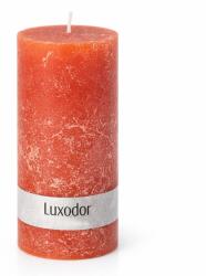 Luxodor Lumânare decorativă cilindrică din parafină, Luxodor, 7x10 cm, portocaliu Rust Orange