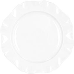 Andrea Fontebasso Platou servire rotund porțelan alb, Andrea Fontebasso Brigitte, 27 cm Tava