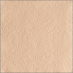 Ambiente Șervețele de masă din hârtie 33x33 cm Elegance, bej, 3 straturi, Ambiente, 15 buc