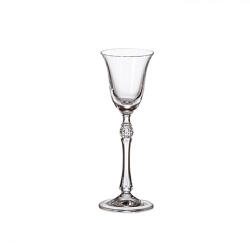 Crystal Bohemia Set 6 pahare Bohemia Crystal Parus lichior 70 ml transparent Pahar