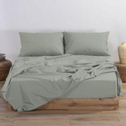 Nef Nef Homeware Cearceaf pat cu elastic 180x200+35 cm bumbac Nef-Nef Basic verde mint
