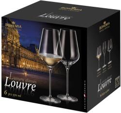 Bohemia Royal Crystal Set 6 pahare cristal Bohemia Louvre 570ml Pahar
